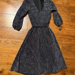 Alice + Olivia “Coco” Metallic Knit Dress – Size 2 – Excellent Condition